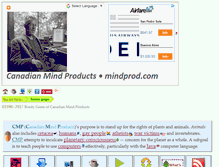 Tablet Screenshot of mindprod.com